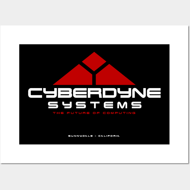 Cyberdyne Systems Future Of Computing Terminator Wall Art by Rebus28